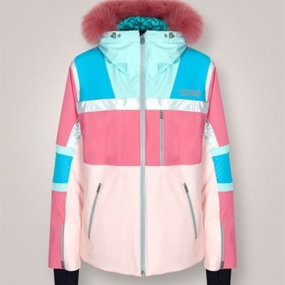 COLMAR Pink Ski Jacket 38 IT Space Race - Picture 2 of 5